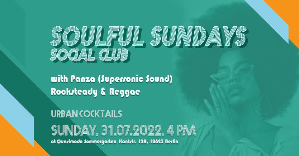31.7.2022 - Soulful Sundays mit Panza