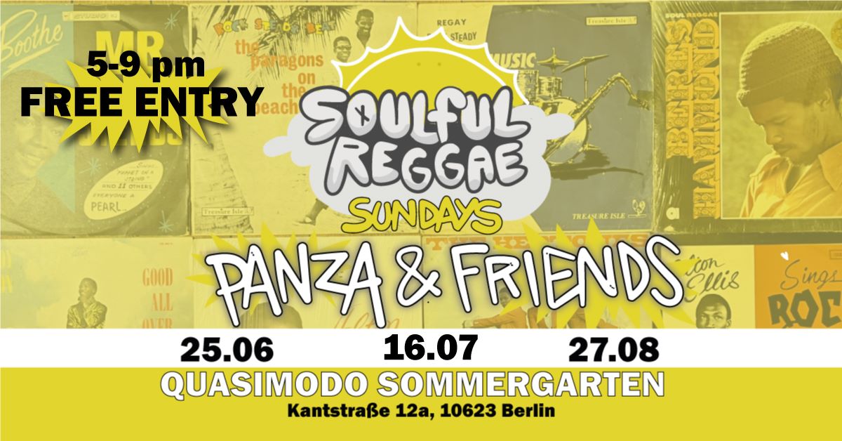 Soulful Reggae Sundays  mit Panza und Freunden