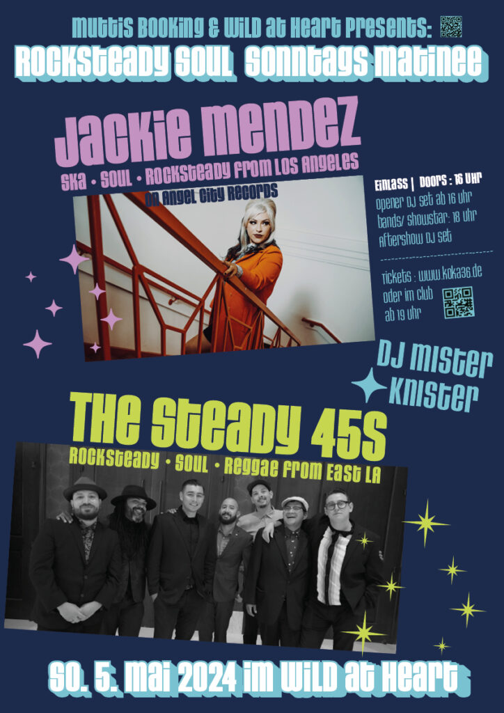 5.5.2024 - Jackie Mendez & The Steady 45s